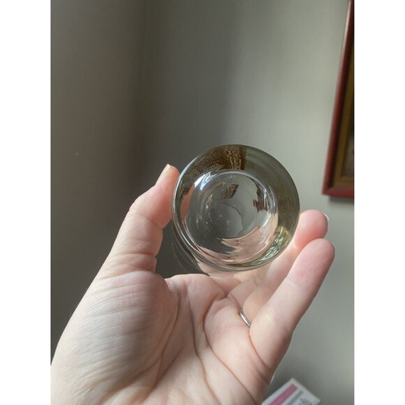 MCM Gold Gilt Monogrammed "D" Highball Glasses Set Of 8 - Picture 7 of 7